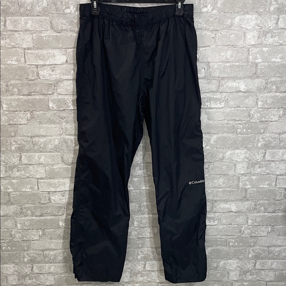 Columbia Men's Black Nylon Track Pants
